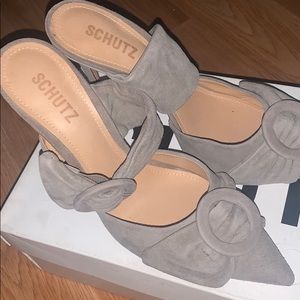 SCHUTZ SUEDE SHOES SIZE 8